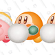 Banpresto Kirby Fluffy Puffy Mine (Kirby) | $25 | AmazonBanpresto Kirby Fluffy Puffy Mine (Waddle Dee w/ Snowman) | $25 | AmazonBanpresto Kirby Fluffy Puffy Mine (Waddle Dee) | $25 | Amazon